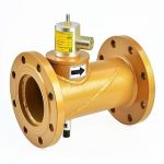 КЗЭГ клапаны запорные электромагнитные газовые типа фланцевые